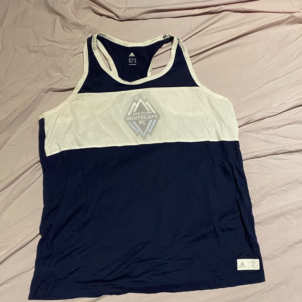 Adidas White Caps tank, size medium
